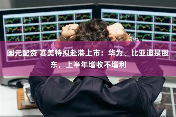 国元配资 赛美特拟赴港上市：华为、比亚迪是股东，上半年增收不增利