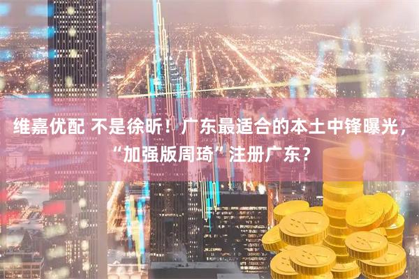 维嘉优配 不是徐昕！广东最适合的本土中锋曝光，“加强版周琦”注册广东？